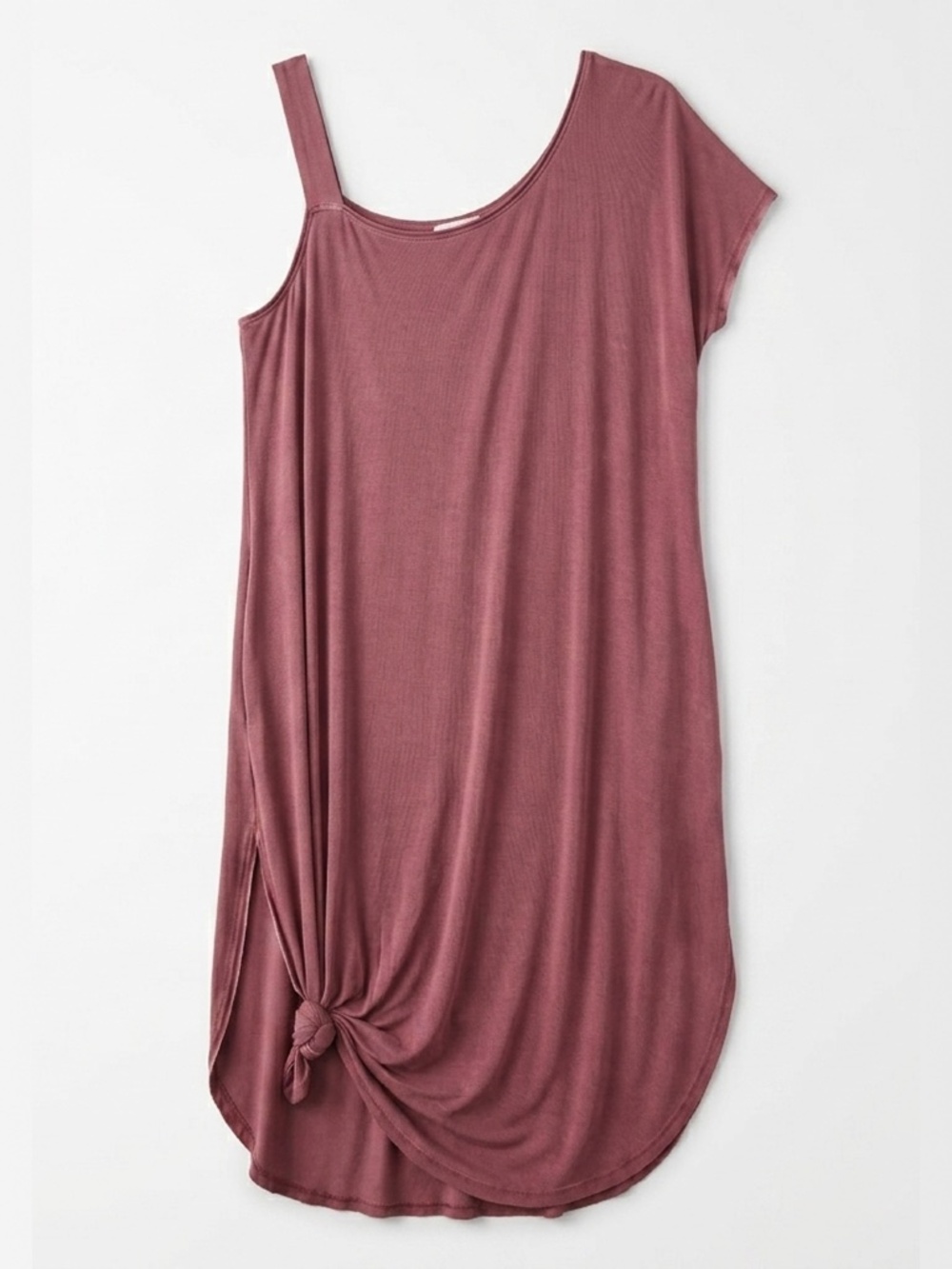 Cato Asymmetrical Sleeveless Maxi Dress Elderberry Size XL